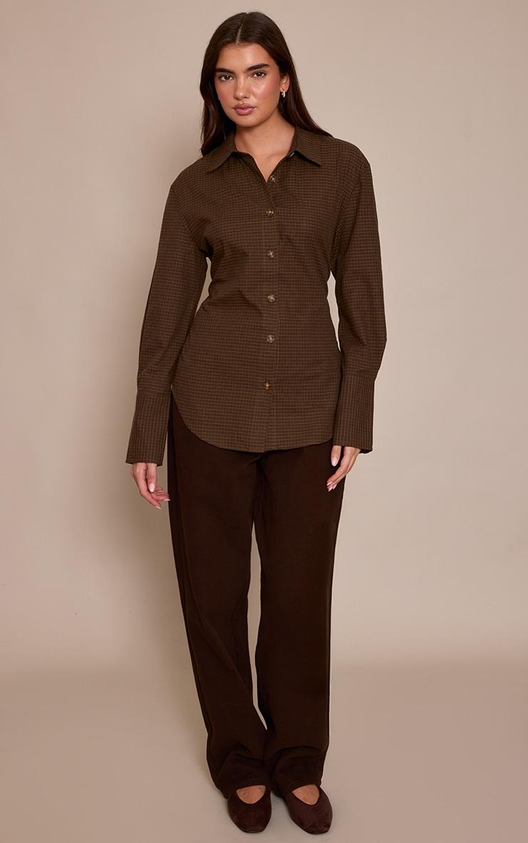 Mushroom Cross Front Cocoon Sleeve Tailored Romper Product Image