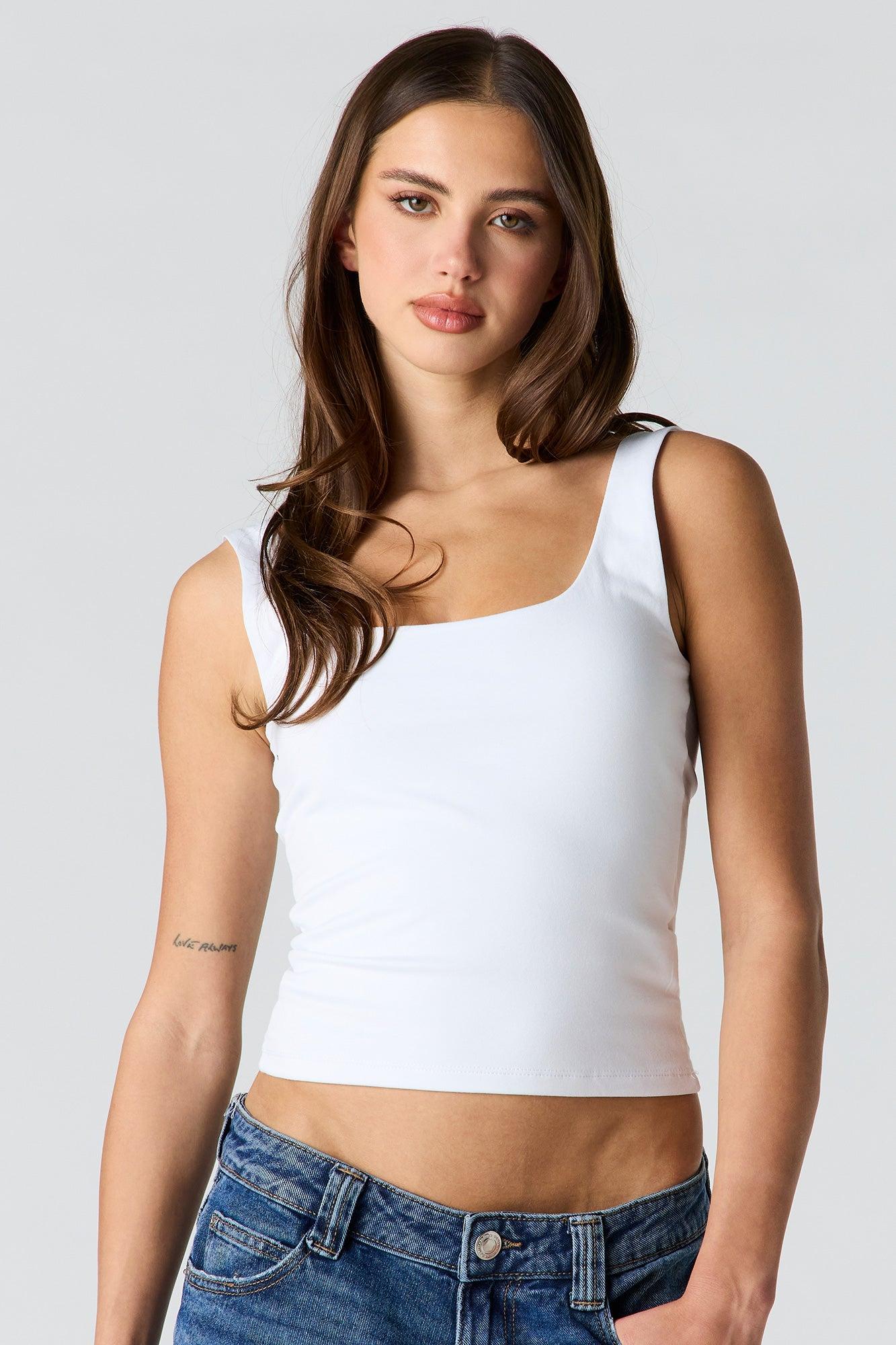 Contour Scoop Neck Tank Female Product Image
