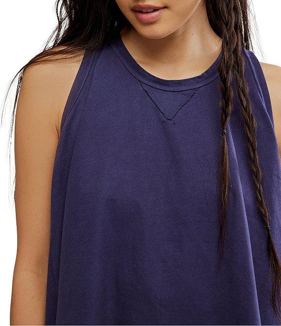 Free People We The Free Hialeah Scoop Neck Sleeveless Flowy Tee Product Image