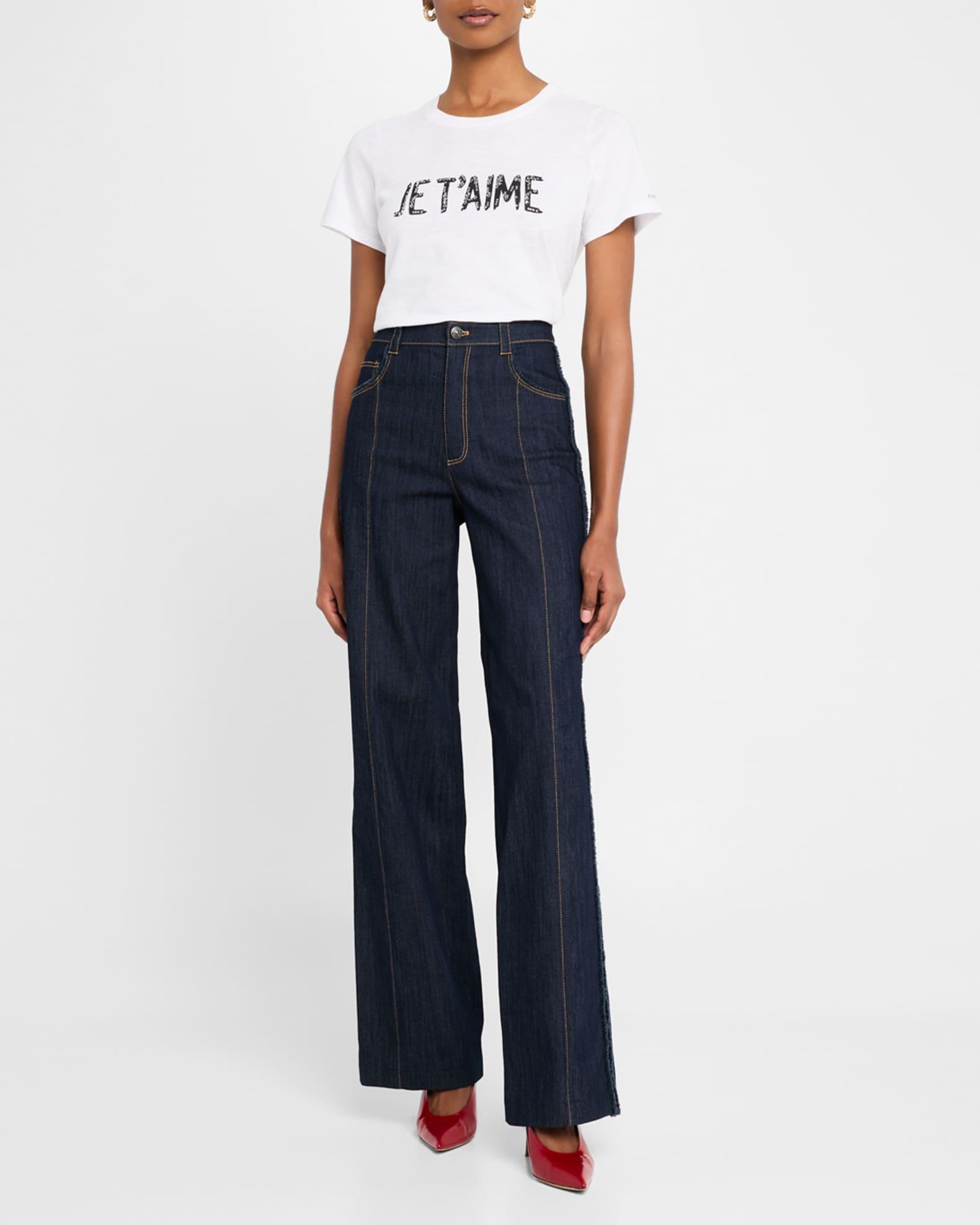 Je Taime Embellished Crewneck Tee Product Image