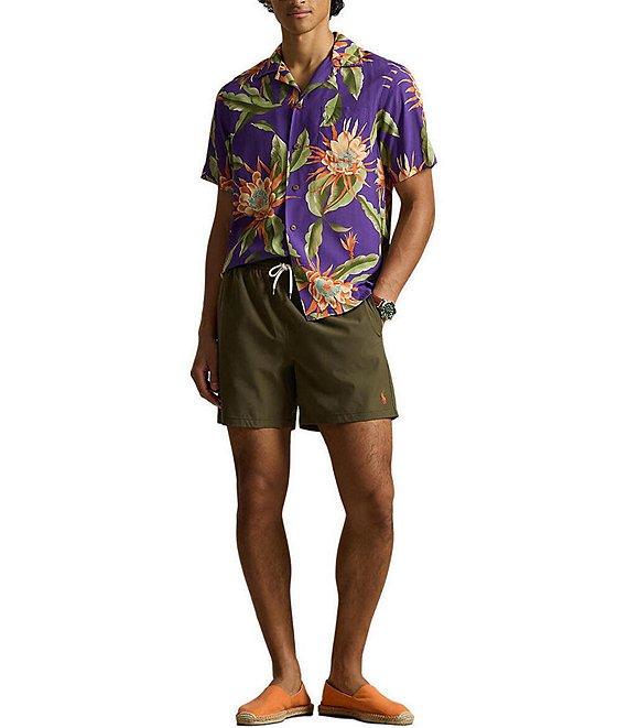 Polo Ralph Lauren Big & Tall Traveler 6.5#double; Inseam and 7.5#double; Inseam Swim Trunks Product Image