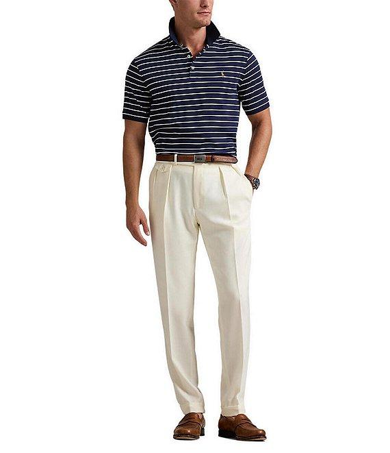 Polo Ralph Lauren Classic Fit Striped Short Sleeve Cotton Polo Shirt Product Image