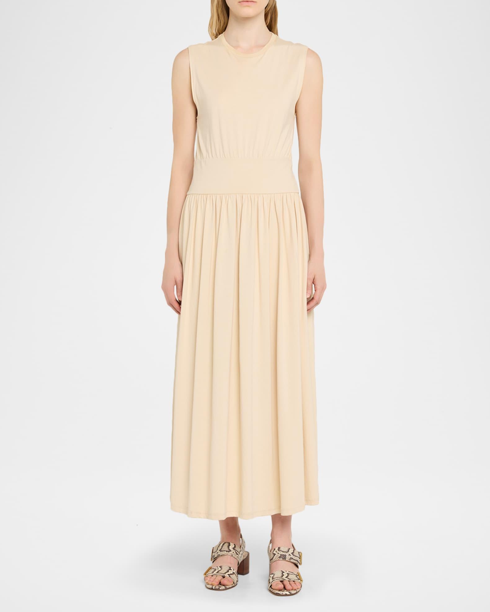 Snake-Printed Leather Block-Heel Sandals  Product Image