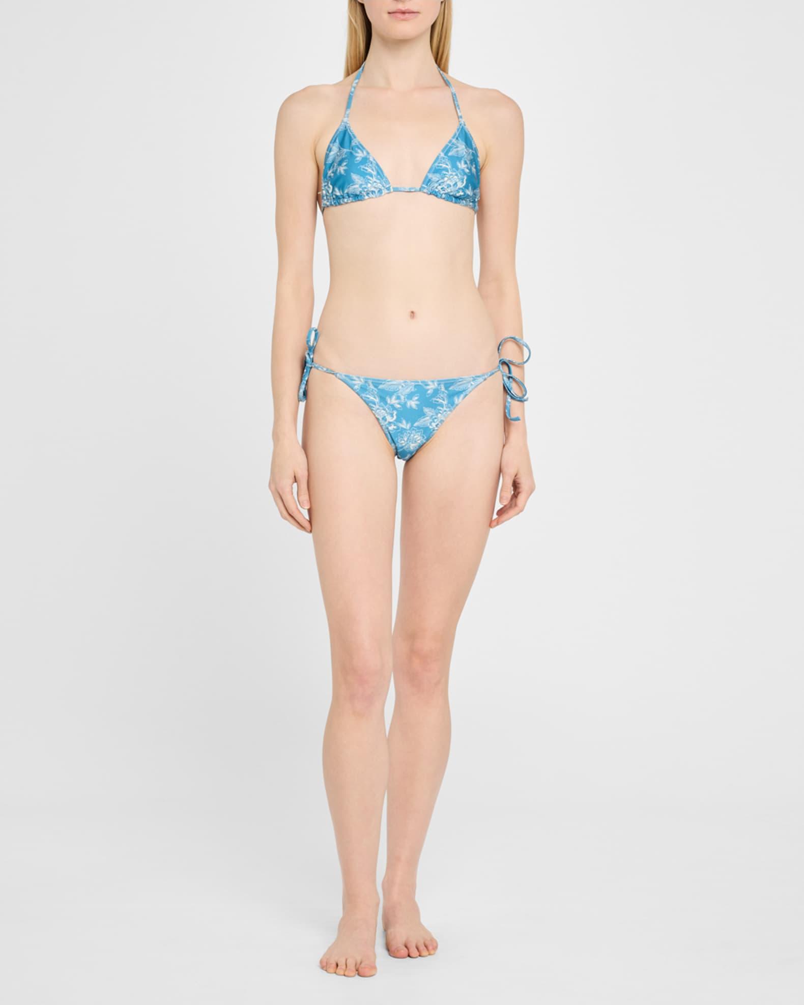 The Iris Reversible Triangle Bikini Top Product Image