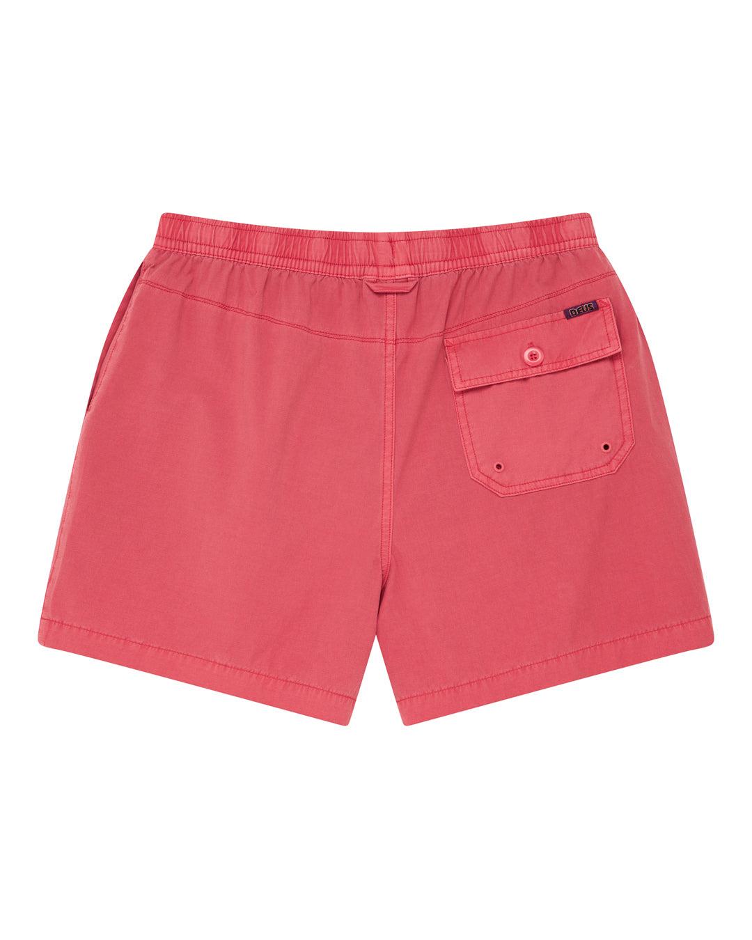 Sandbar Garment Dyed Short - Melon Red Product Image