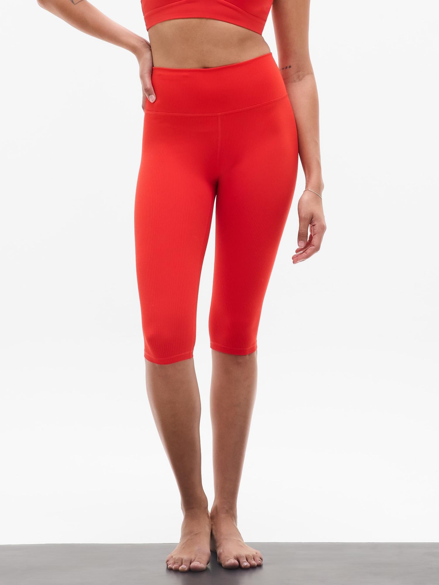 Transcend High Rise Rib Crop Legging Product Image