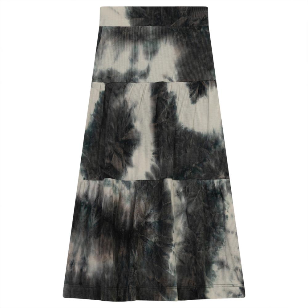 Riff TIe-Dye Tiered Skirt Product Image