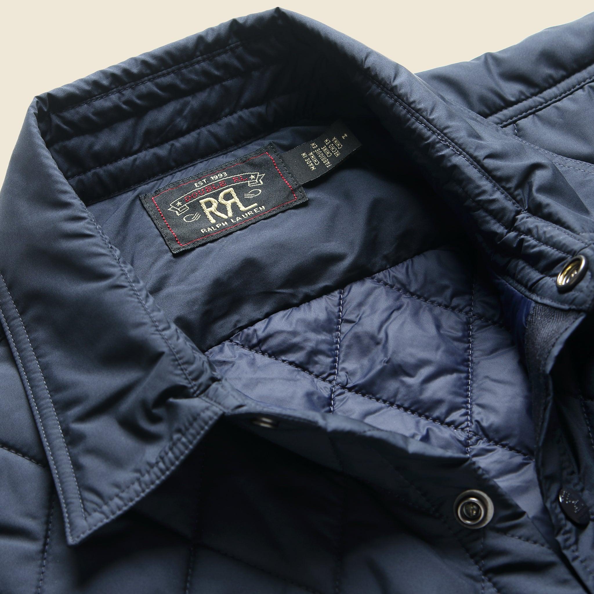 Knox Shirt Jacket - Navy Product Image