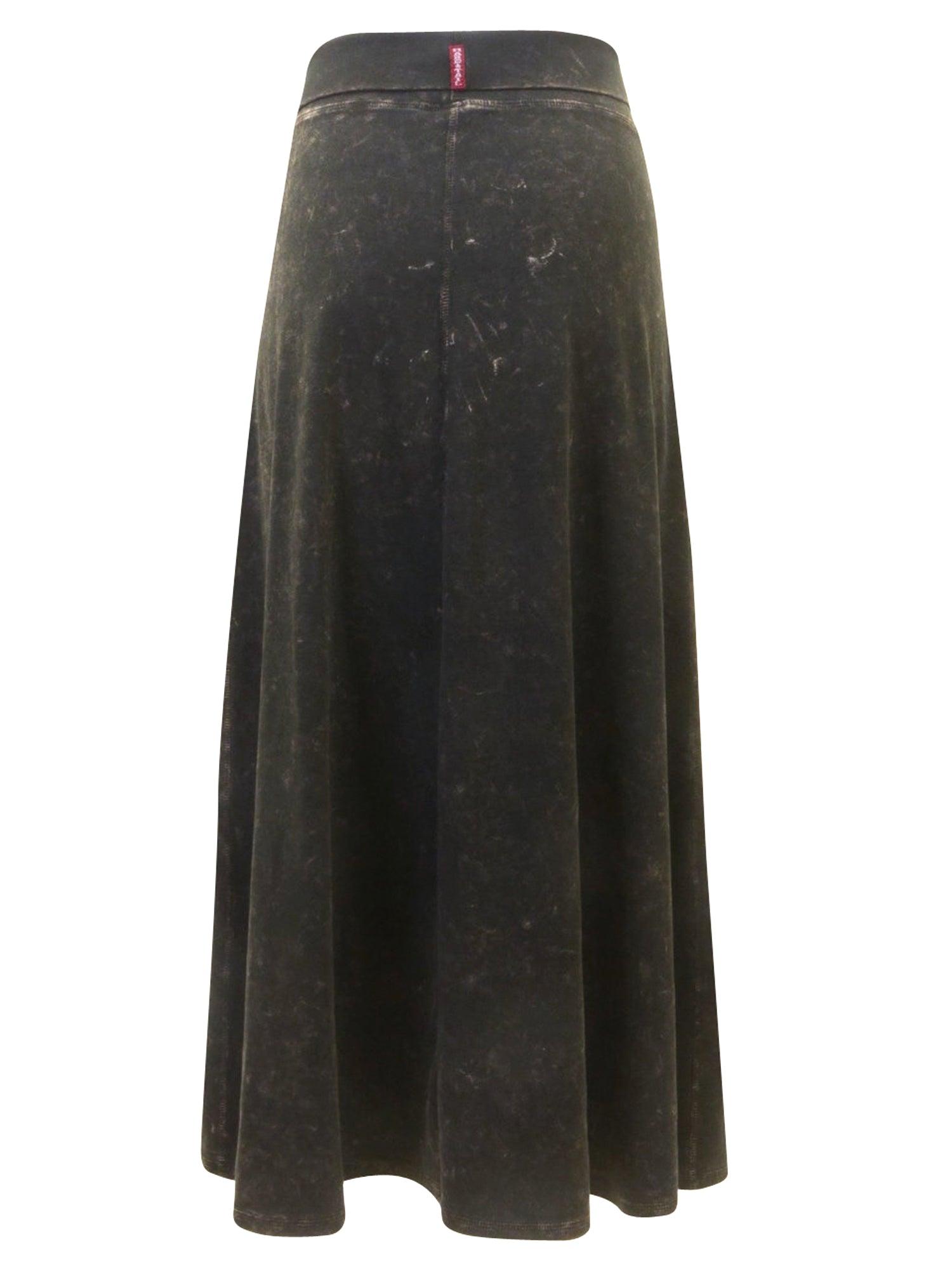 Hard Tail Roll Down Cotton Skirt B-131 Product Image