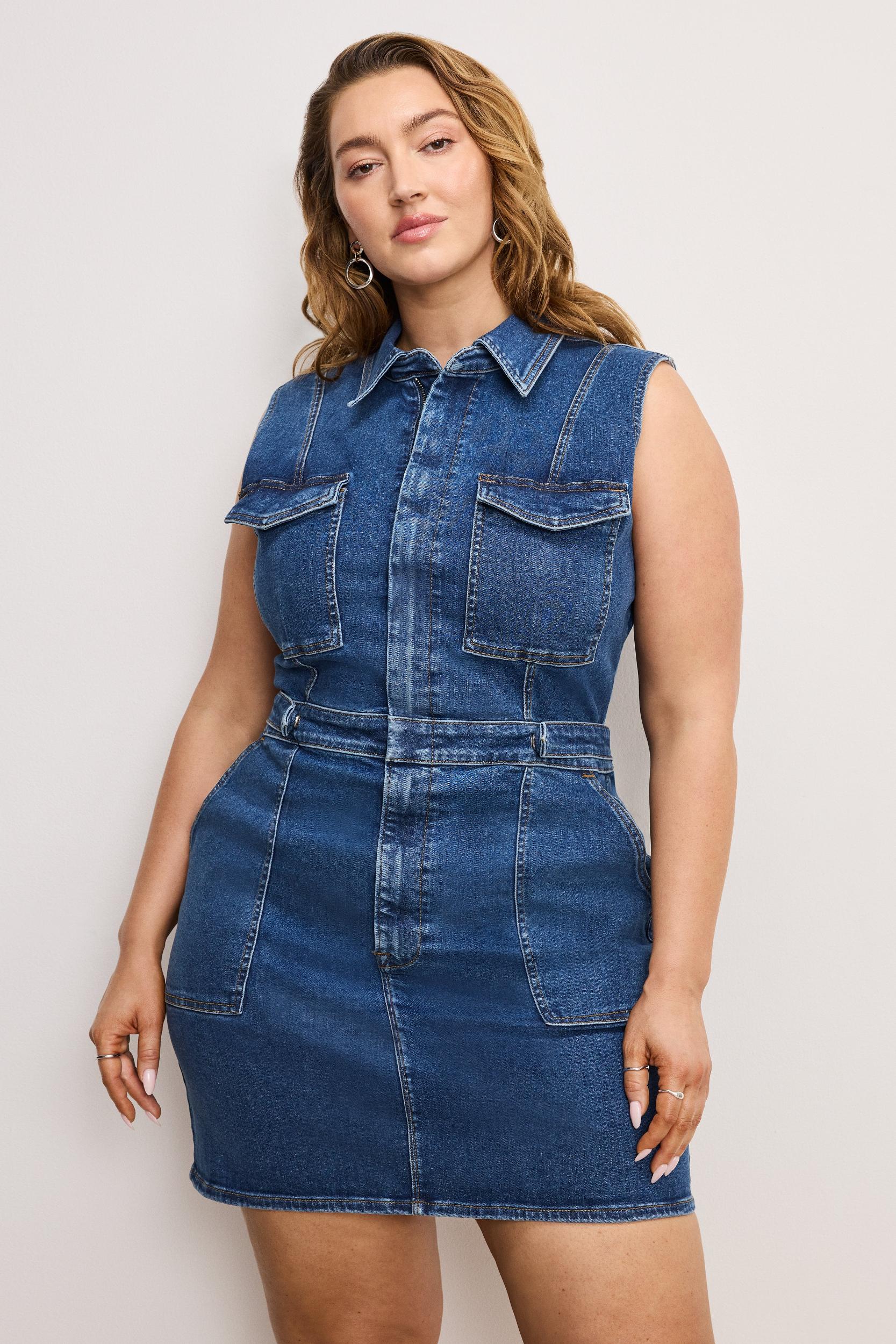 FIT FOR SUCCESS SLEEVELESS MINI DRESS | INDIGO594 Product Image