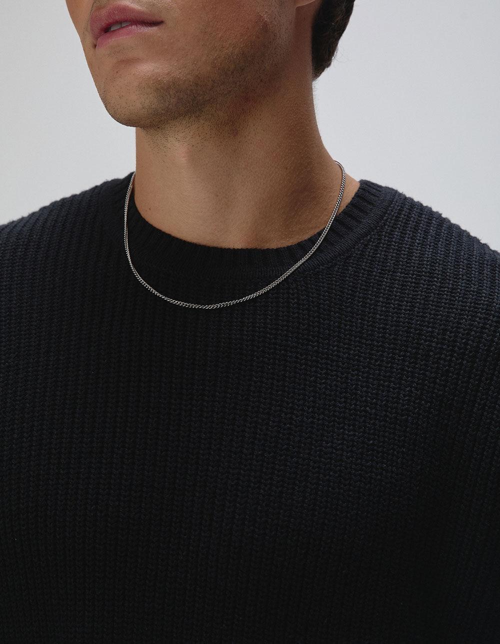 RSQ Mens Crewneck Sweater - BLACK Product Image