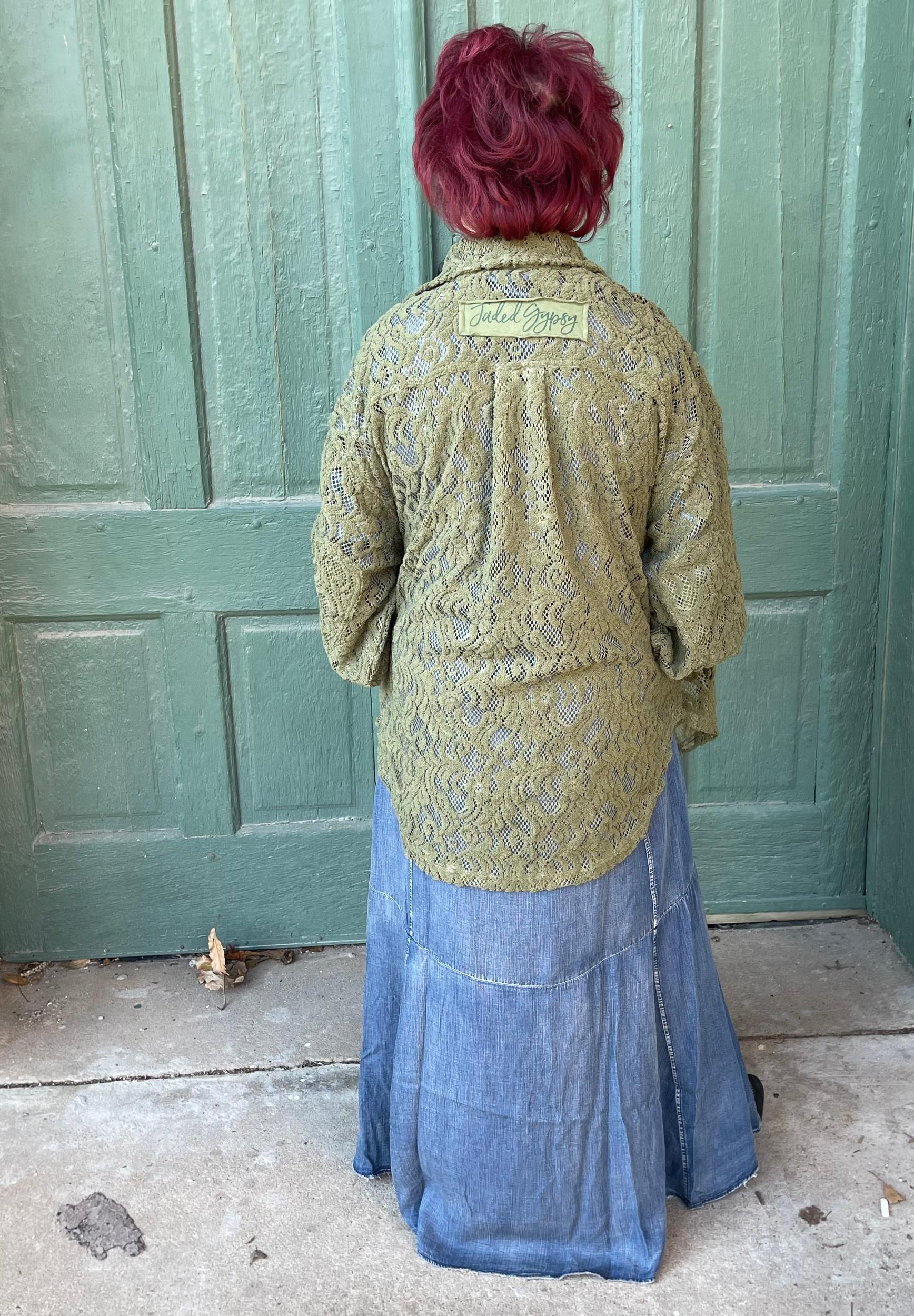 Mabelline Sweet Whispers Shirt/Jacket by Jaded Gypsy Product Image