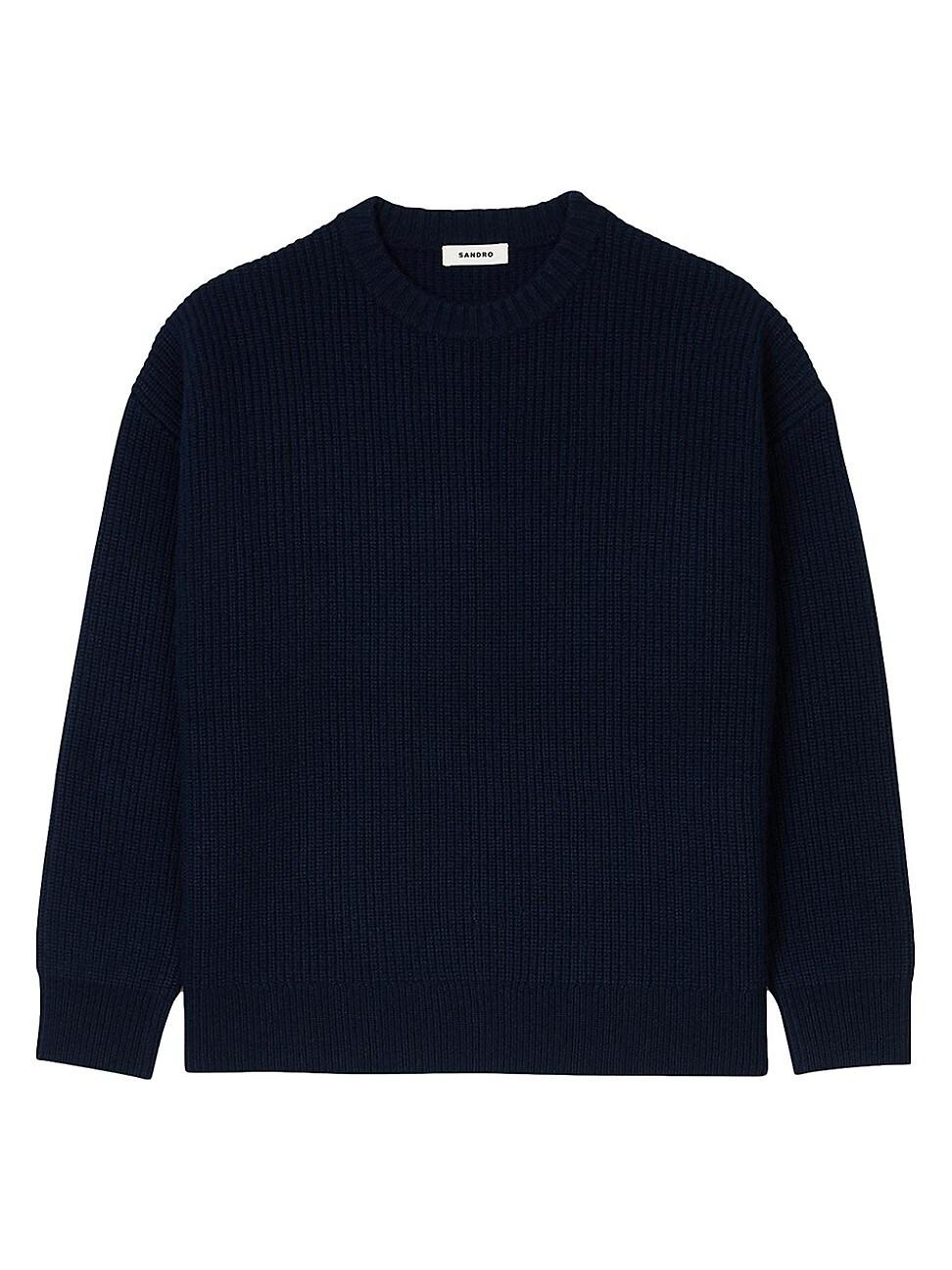Mens Rib Knit Sweater Product Image