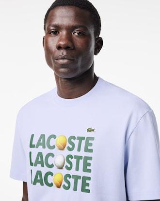 Men's Heavy Cotton Ball Print T-Shirt Product Image