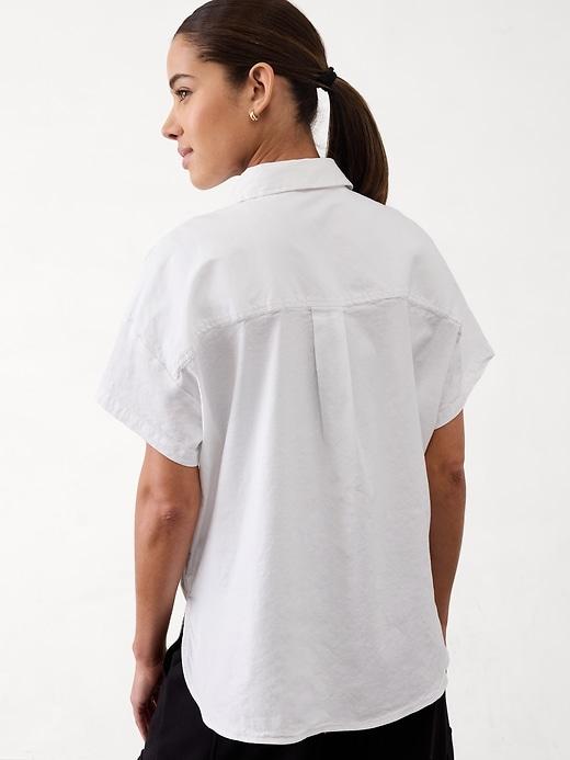 Paradise Oversized Short Sleeve Top Product Image
