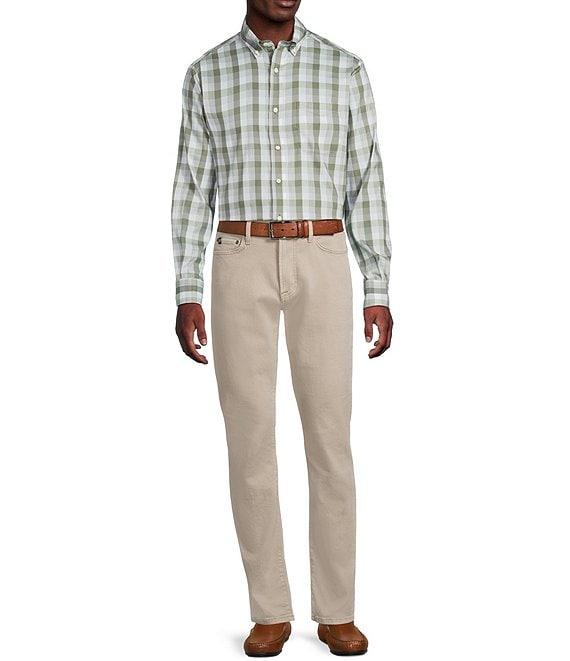 Cremieux Blue Label Performance Stretch Twill Plaid Long Sleeve Woven Shirt Product Image