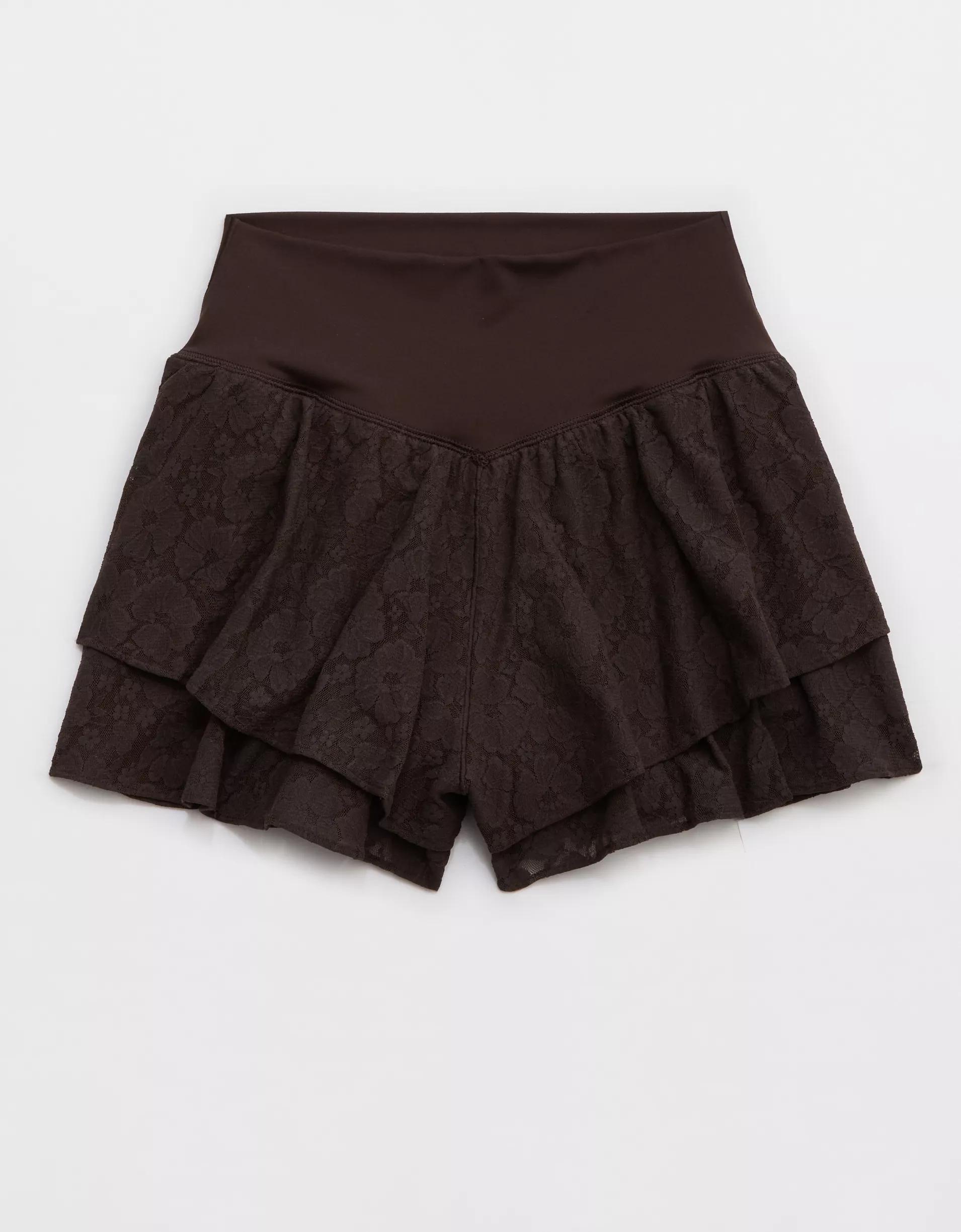 OFFLINE By Aerie Real Me Lace Flowy Short Product Image