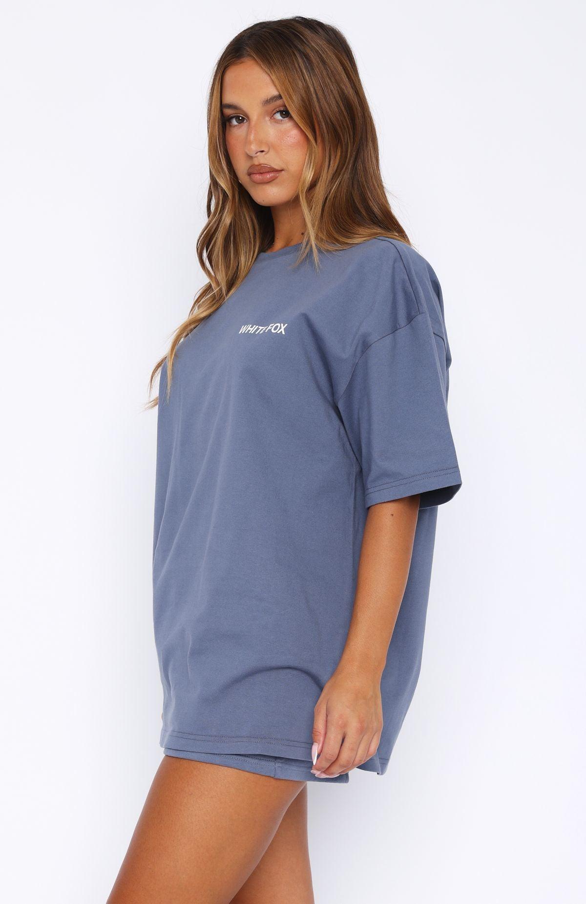 Core Classic Oversized Tee Ocean Product Image