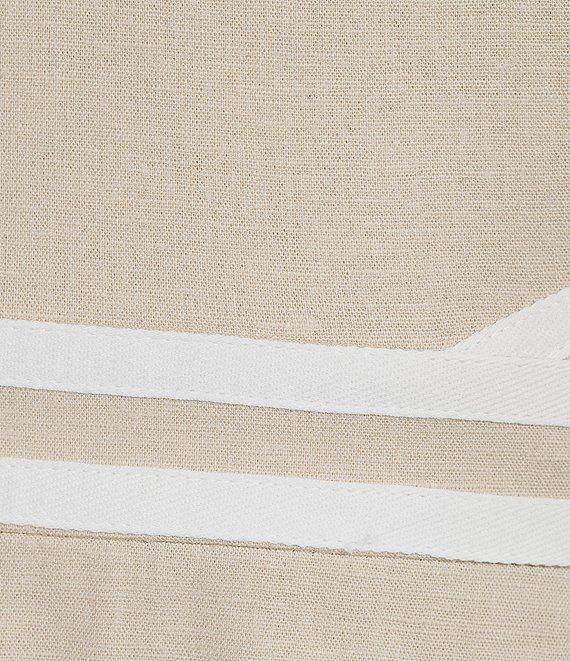 Trina Turk Grasse Stretch Linen Halter Neck Sleeveless Side Cutout Dress Product Image