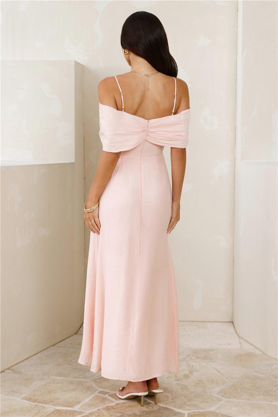 Wishing Hour Maxi Dress Pink Product Image