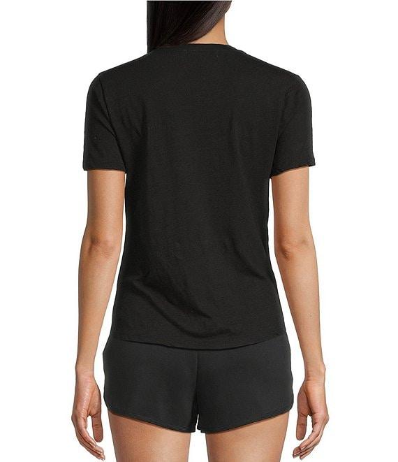 Copper Key Solid Knit Short Sleeve T-Shirt Product Image