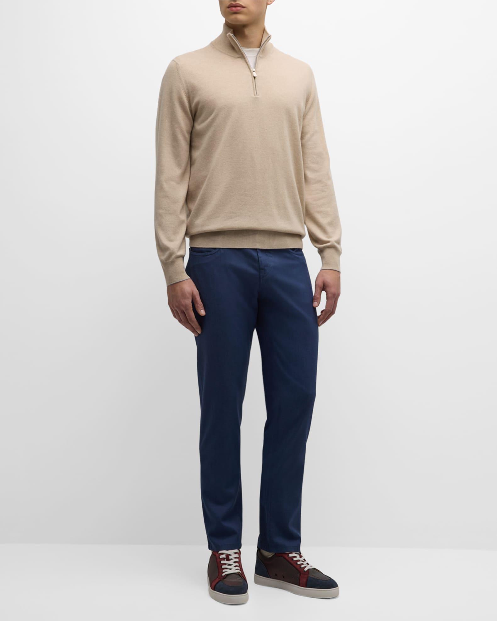 Men's Solid 5-Pocket Pants Product Image