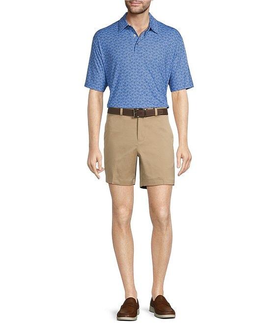 Roundtree & Yorke Performance Drink Print Polo Shirt Product Image