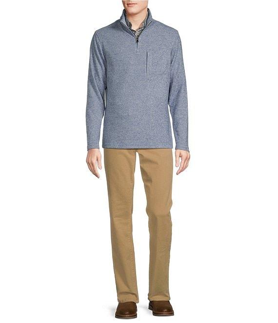 Cremieux Blue Label Fleece Quarter-Zip Sweater Product Image