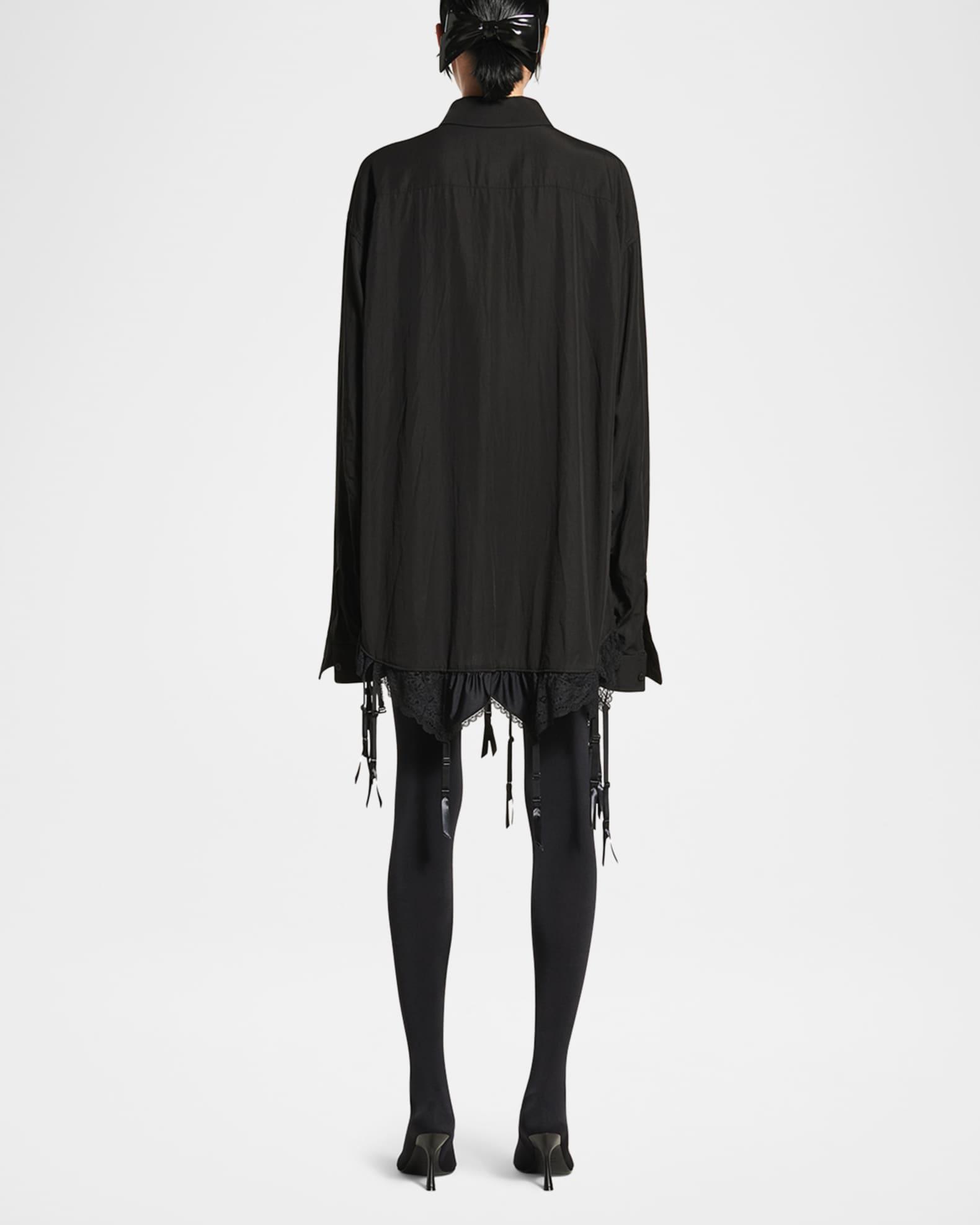 Lingerie Button-Down Shirt Product Image