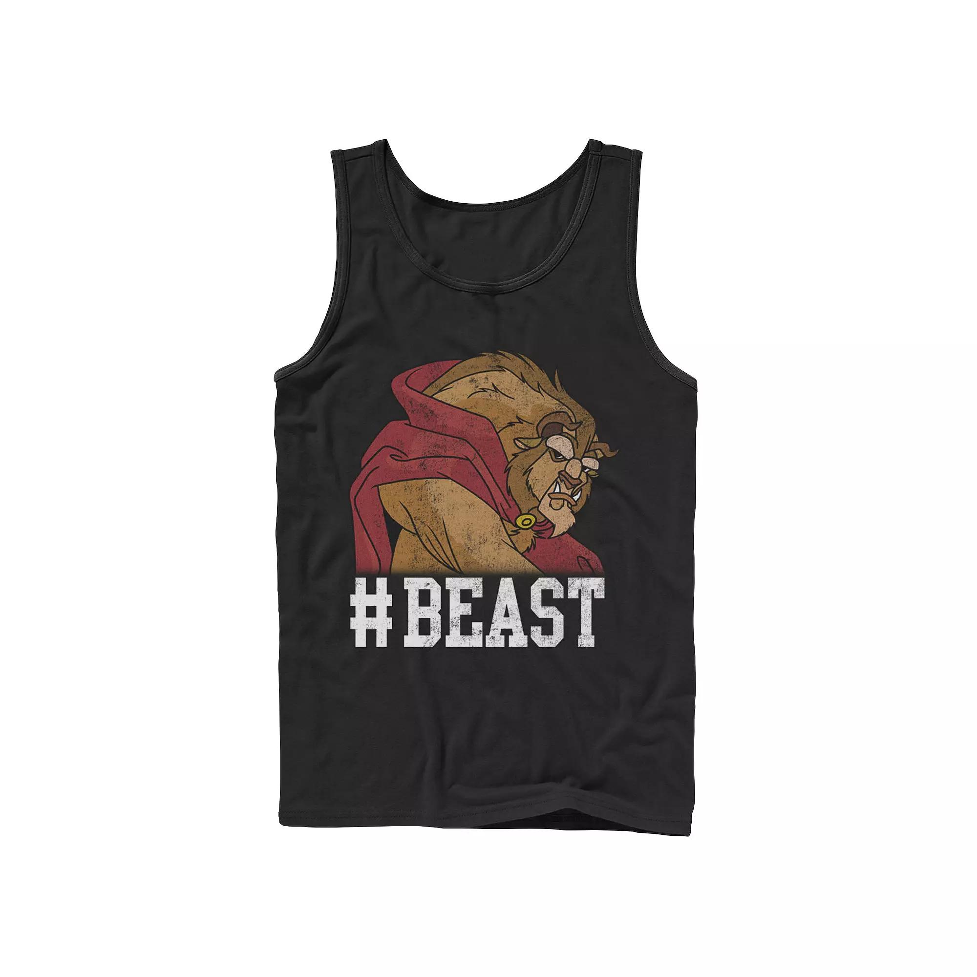 Disney's Beauty & The Beast Men's #Beast Game Face Tank Top,  Product Image