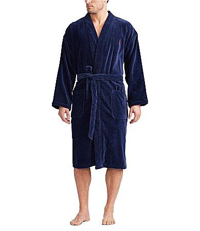 Polo Ralph Lauren Velour Kimono Robe Product Image
