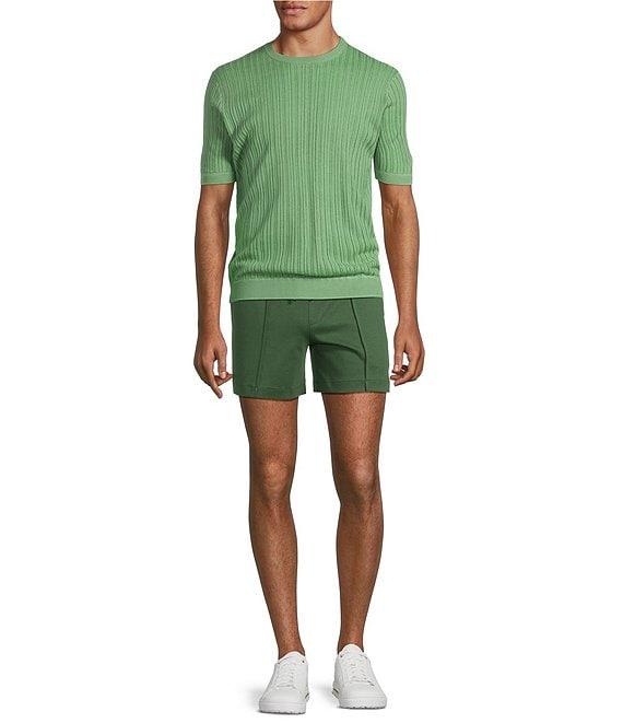 Murano From The Garden Collection Textured Knit Short Sleeve T-Shirt Product Image