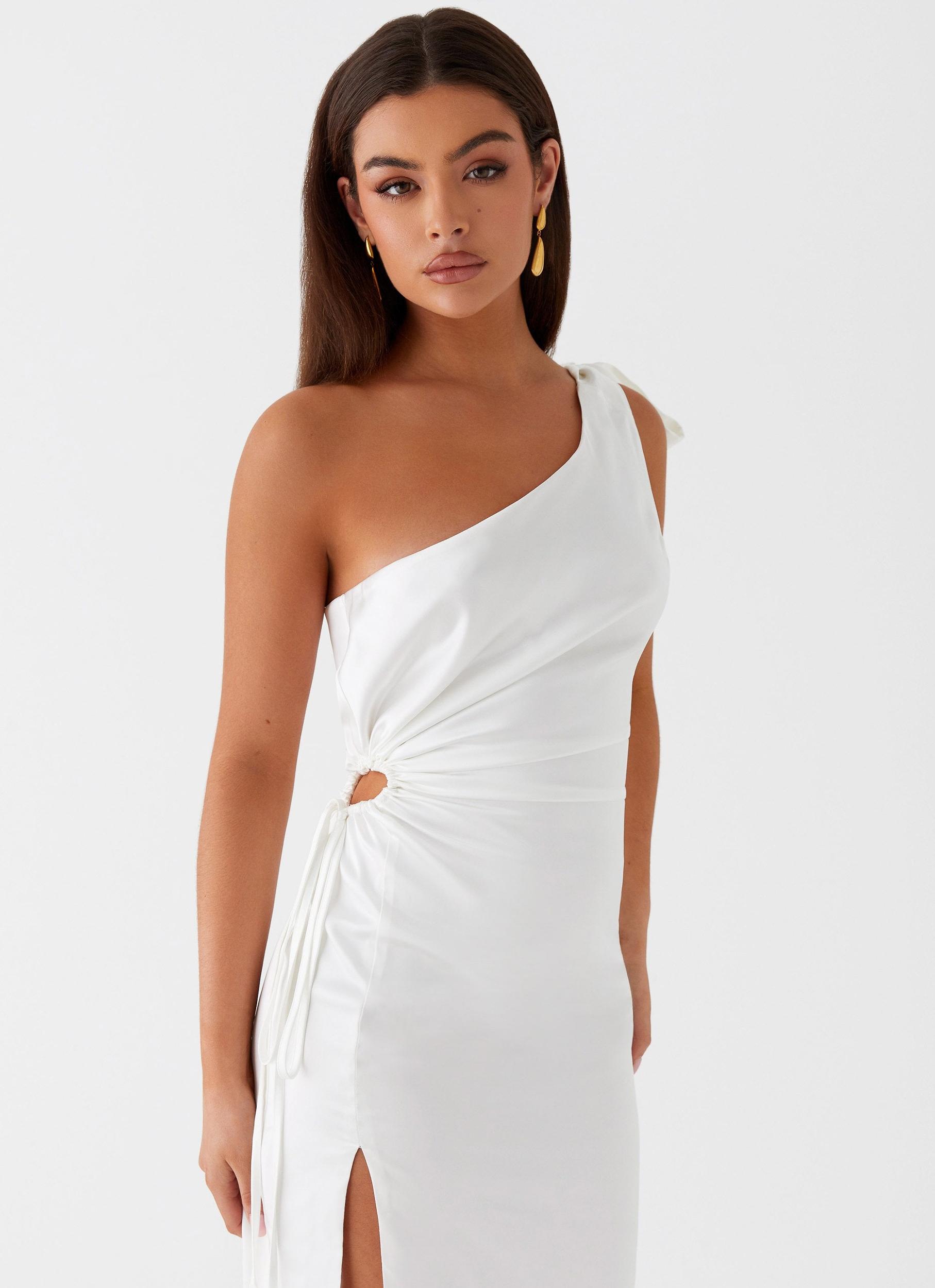 Delilah Maxi Dress - White Product Image