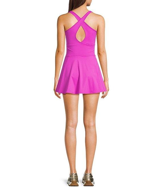 Active Seamed Bodice Pull-On Mini Tennis Dress Product Image