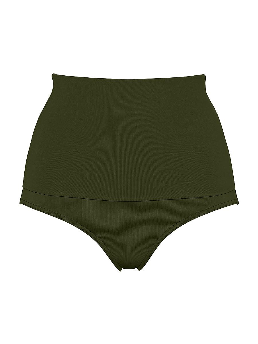 Womens Gredin High-Rise Full-Coverage Bikini Bottoms Product Image