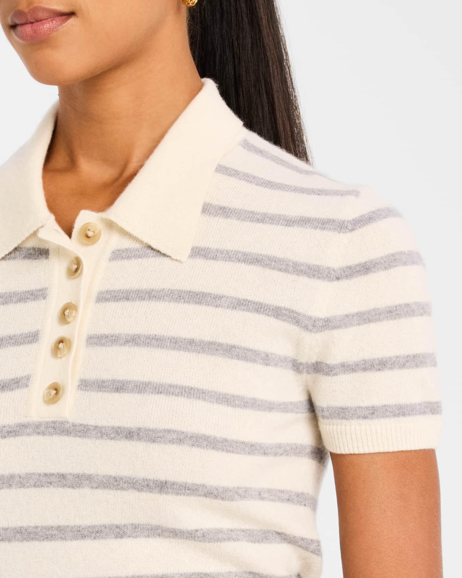 Brandt Cashmere Polo Top Product Image