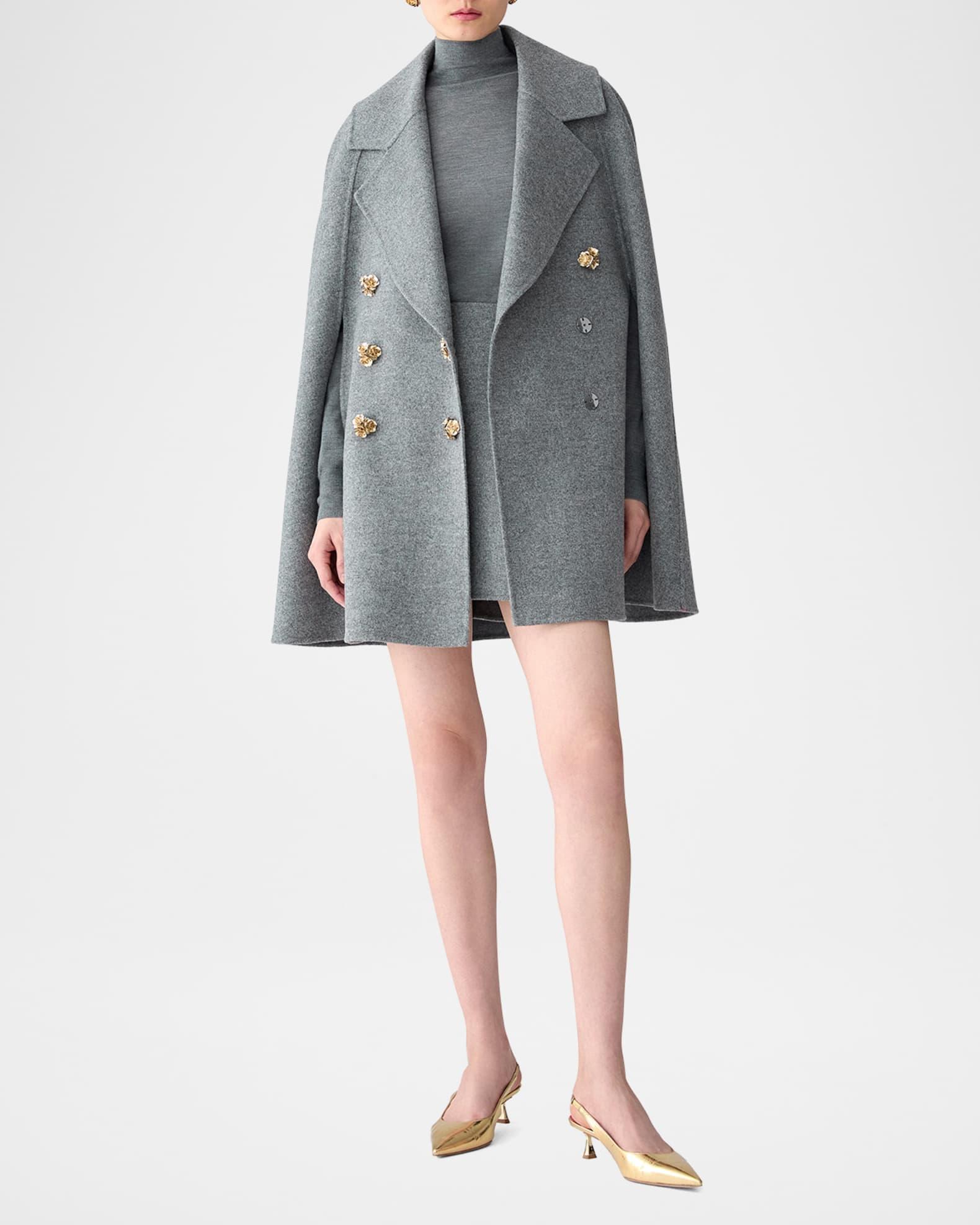 Virgin Wool Mini Skirt Product Image