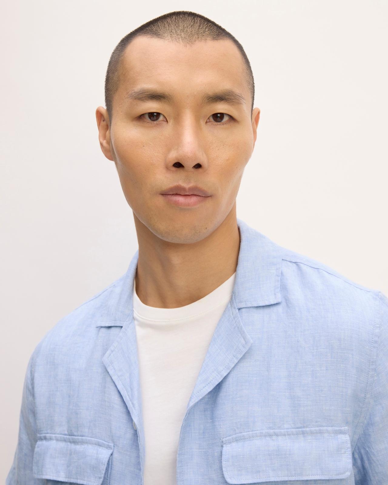 Mens Resort Shirt in Linen by Everlane Product Image