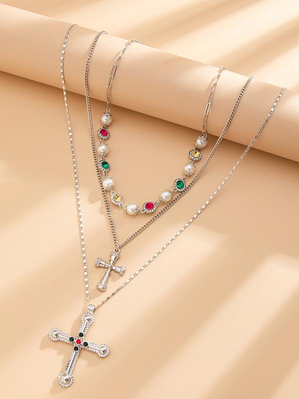 Layered Tasseled Necklaces Accessories Product Image