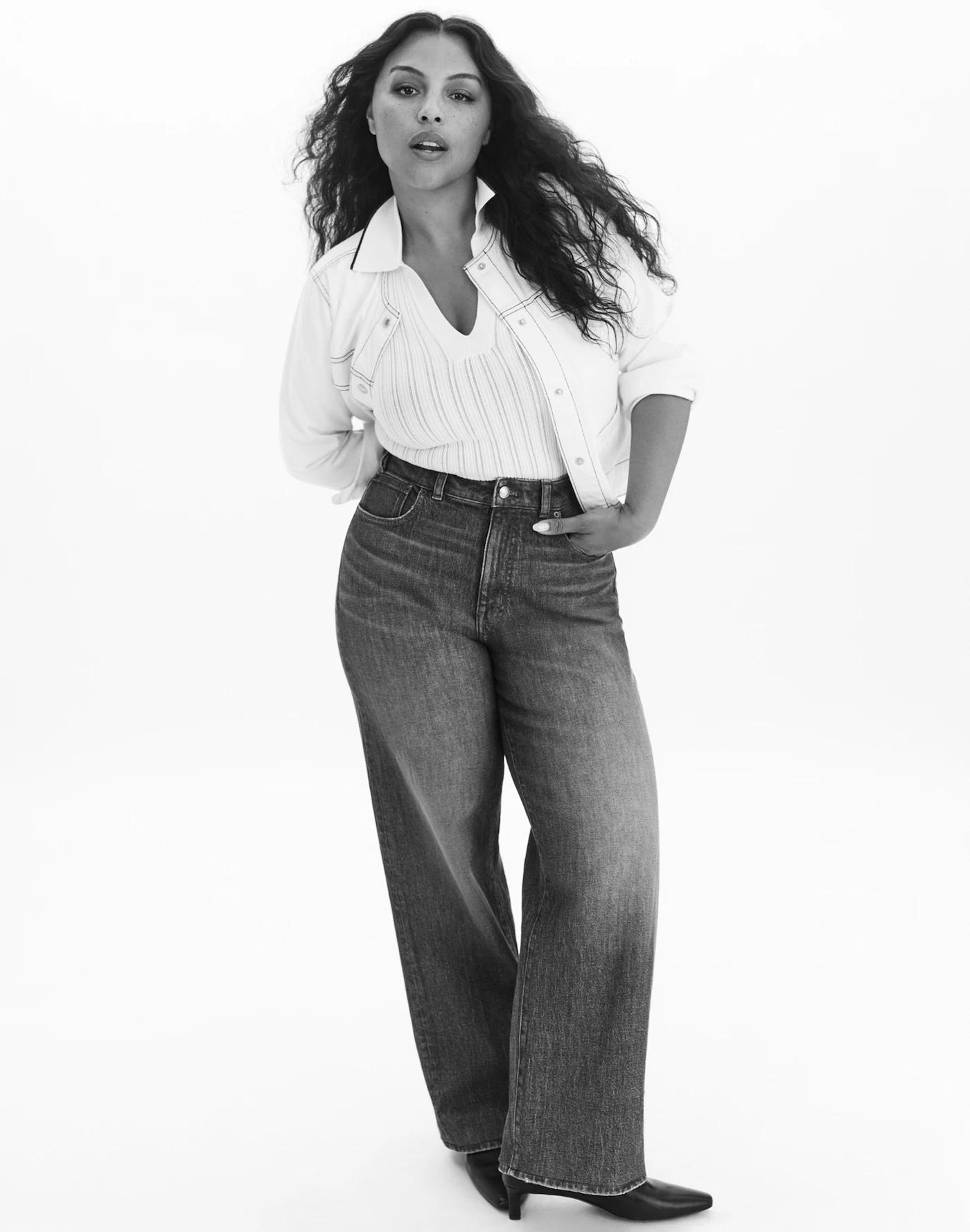 The Curvy Perfect Vintage Wide-Leg Jean Product Image