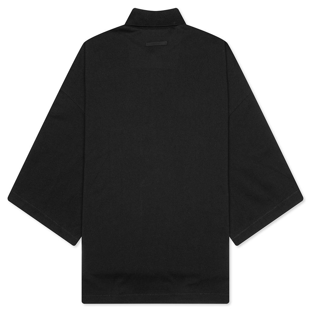 Pique Polo - Black Male Product Image