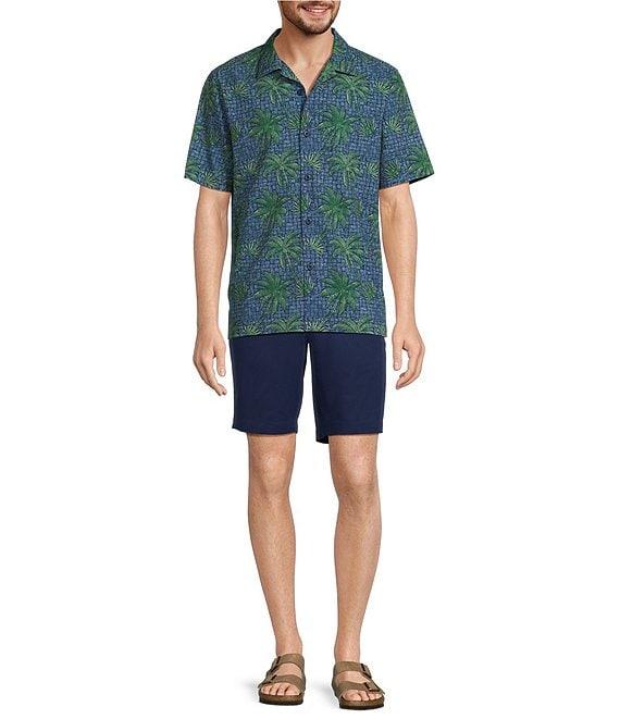 Tommy Bahama IslandZone Bahama Coast Palma Rattan Short Sleeve Woven Camp Shirt Product Image