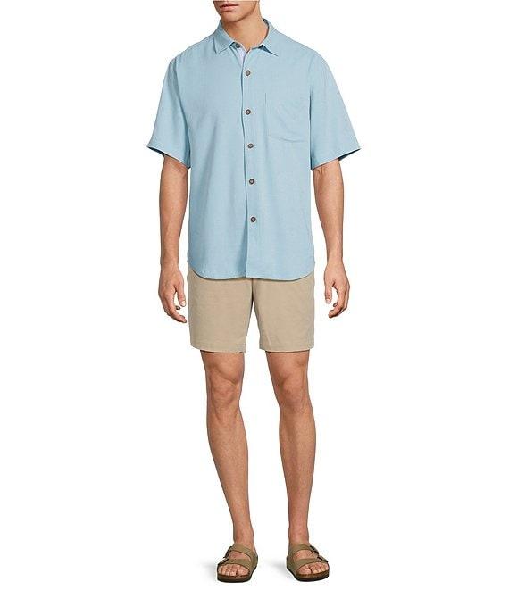 Tommy Bahama Big & Tall Birdie of Paradise Short Sleeve Woven Shirt Product Image