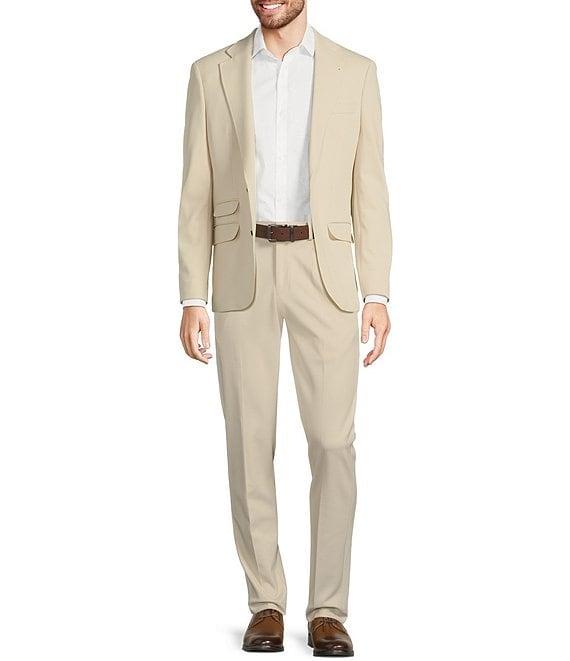 Murano Slim Fit Solid Textured Knit Blazer Product Image