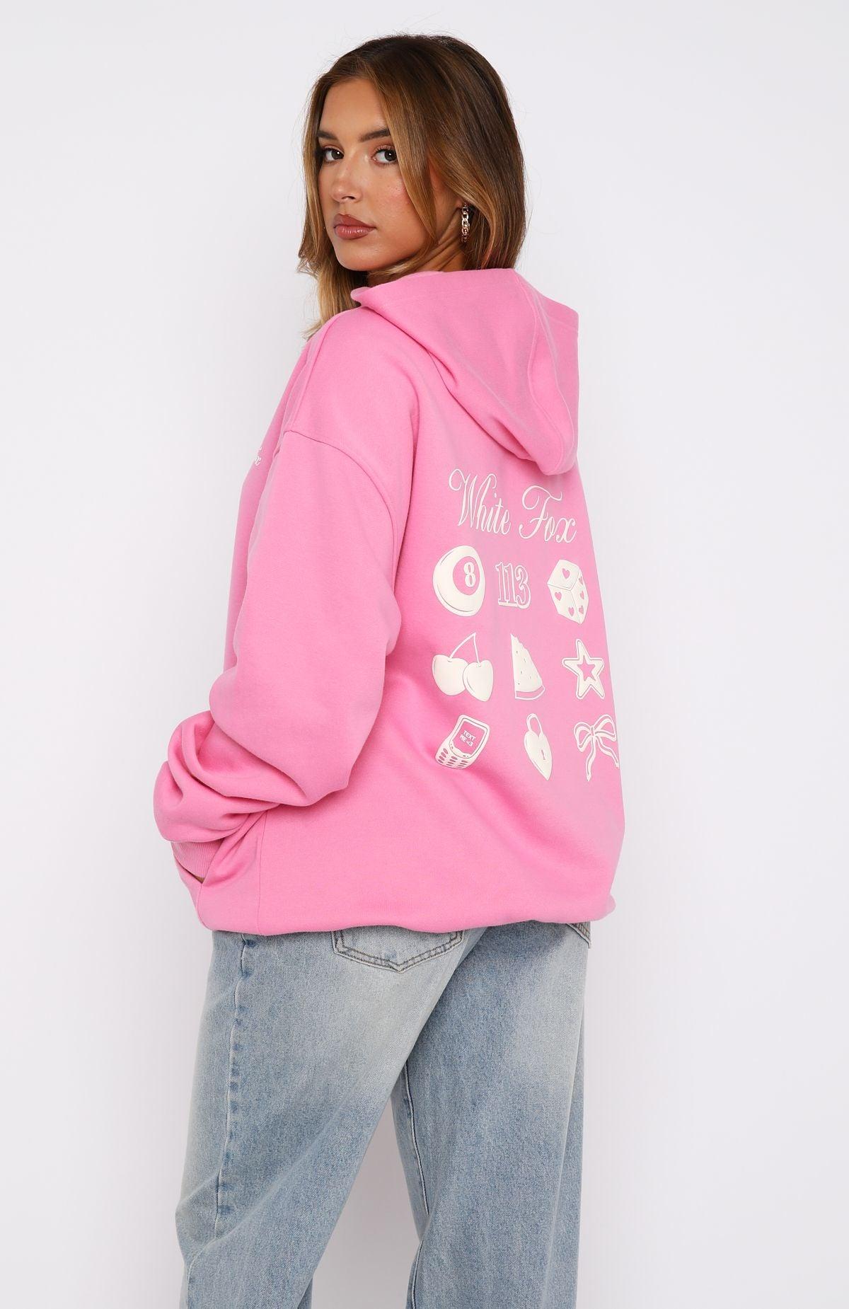 Lucky Charms Oversized Hoodie Pink Product Image