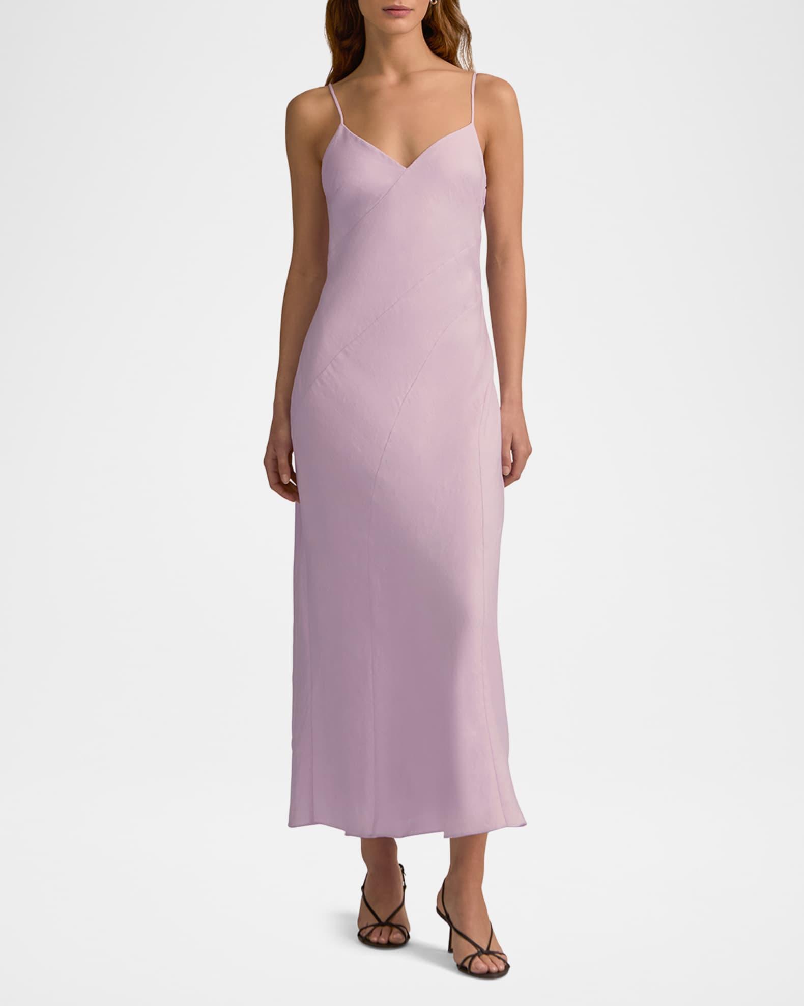 The Josette Linen Slip Dress Product Image