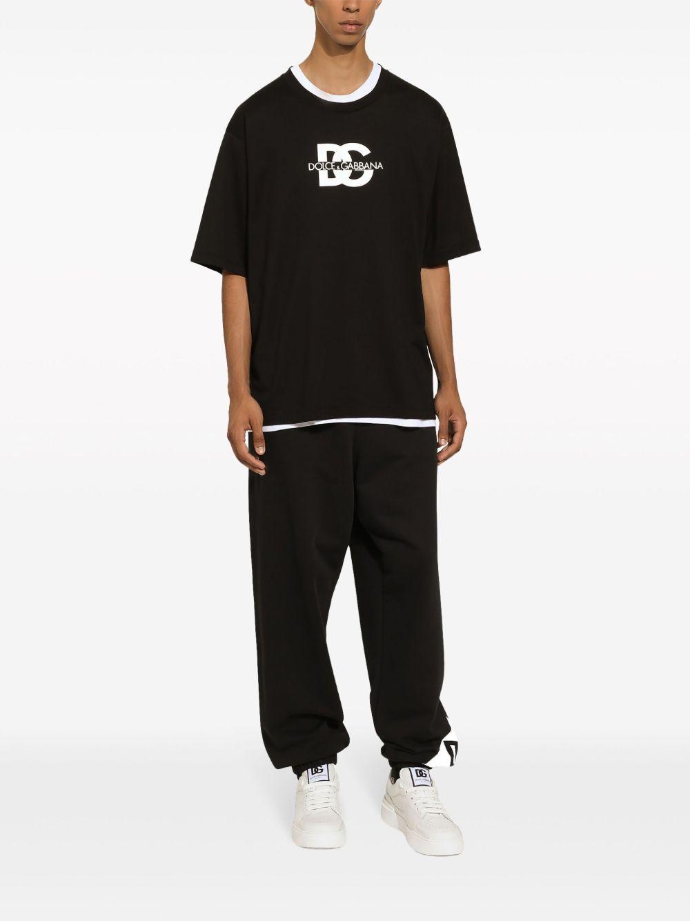 logo-print cotton T-shirt Product Image