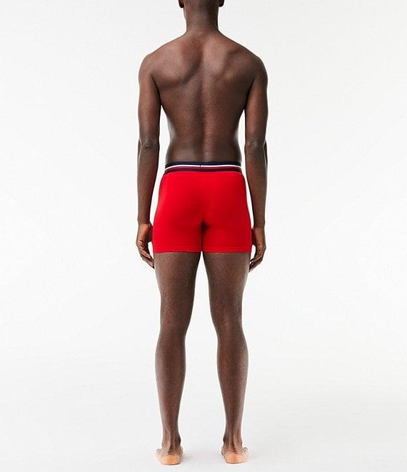 Lacoste French Flag 5#double; Inseam Boxer Briefs 3-Pack Product Image
