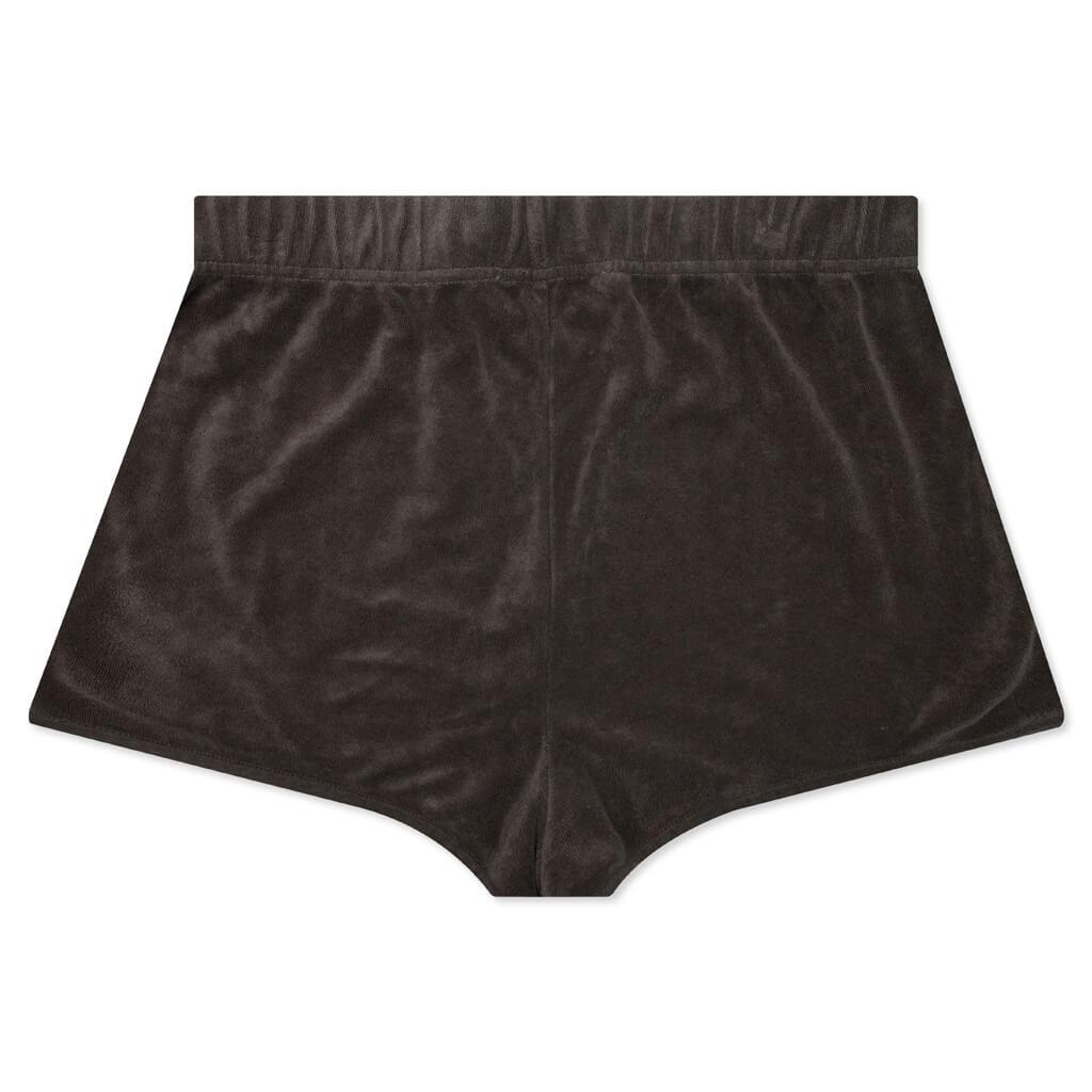 Women's Terry Beach Short - Off Black Female Product Image