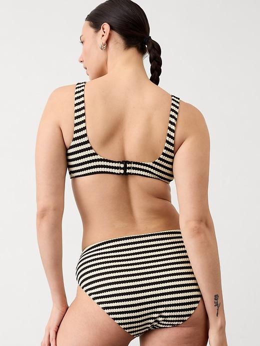 High Waist Yarn Dye Swim Bottom Product Image